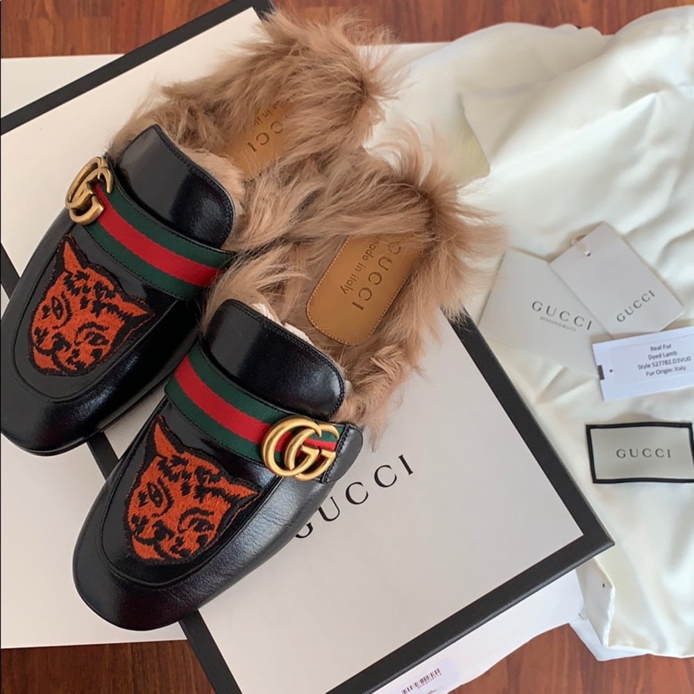 ❌SOLD❌ GUCCI Princetown Leather Mule